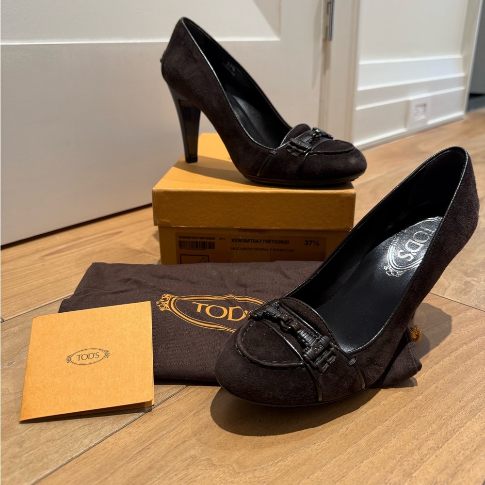 TOD'S Brown Women's Heels